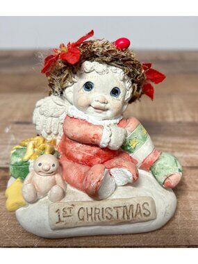 Dreamsicles Kristin 94 Babys 1st Christmas Figurine Cast Art